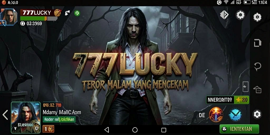 Gameplay mencekam dalam 777LUCKY dengan suasana yang penuh ketegangan.