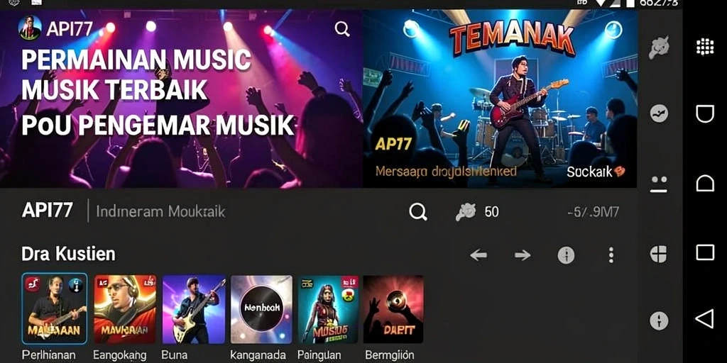 Tampilan gameplay API77 yang penuh warna dan interaktif.