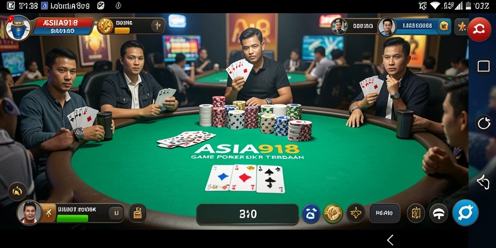 Gameplay seru ASIA918 dengan pengalaman bermain poker yang memukau.