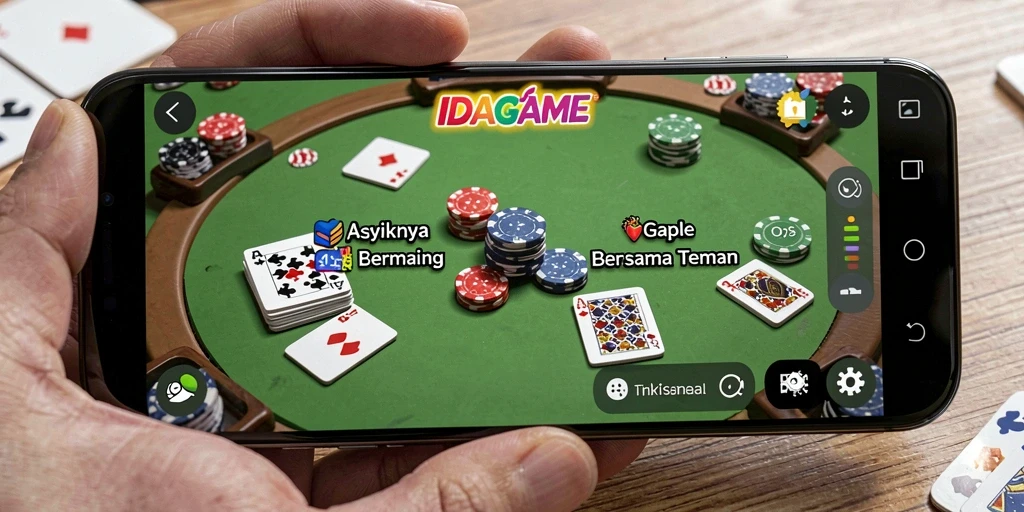 Gameplay seru dan kompetitif dalam IDAGAME Gaple.