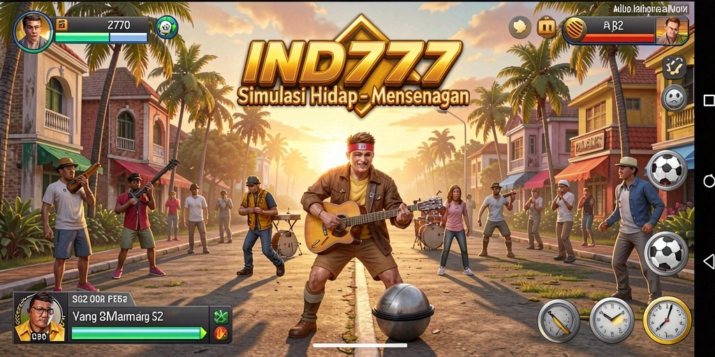 Gameplay seru dengan interaksi karakter dan misi menarik.