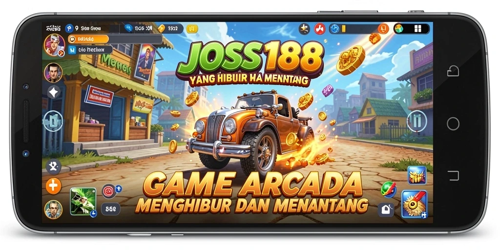 Tampilan gameplay menarik dari JOSS188 dengan banyak tantangan seru.