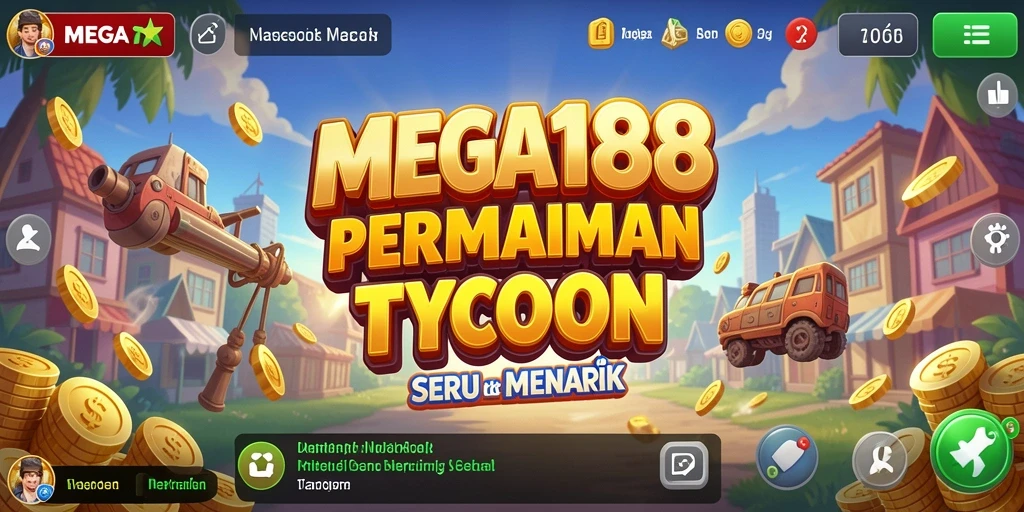 Tampilan gameplay MEGA188 yang menarik dan menantang.