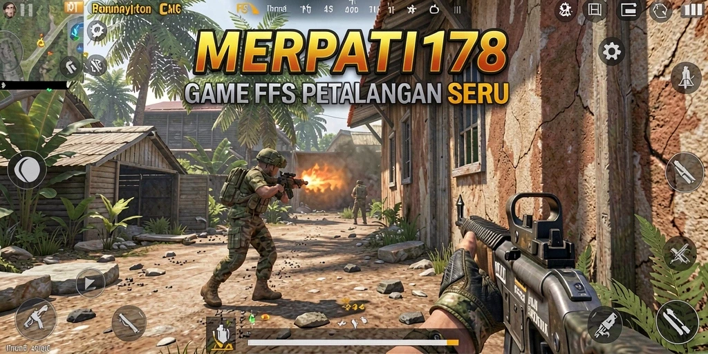 Gameplay mendebarkan dalam MERPATI178, penuh aksi FPS.
