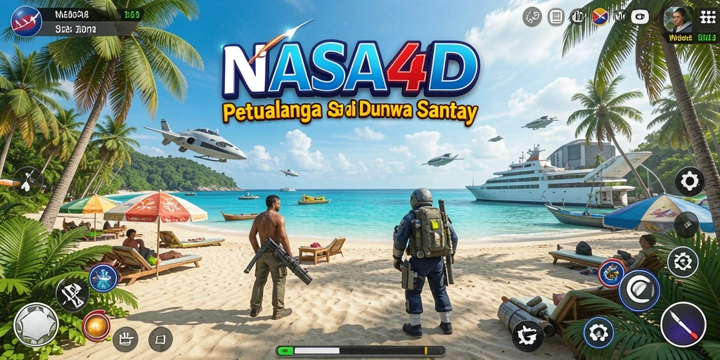 Gameplay <strong>NASA4D</strong> yang seru dan interaktif dalam dunia galaksi.
