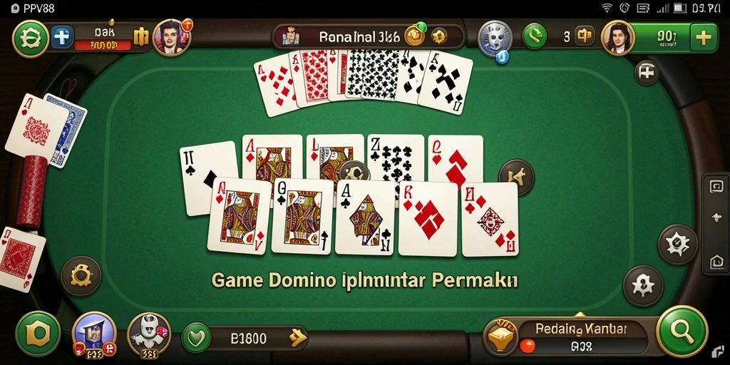 Tampilan gameplay menarik di PPV88 saat bermain Domino.