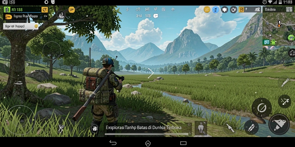 Tampilan gameplay RI188 yang memukau dalam dunia terbuka.