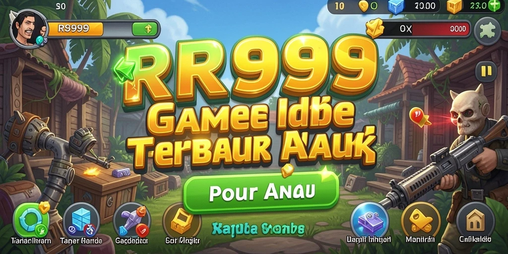 Tampilan gameplay RR999 yang menarik dengan berbagai karakter Idle.